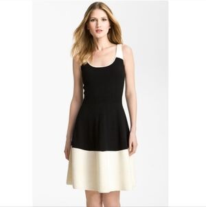 Kate Spade Constance Colorblock Dress 🖤🤍 Medium I
